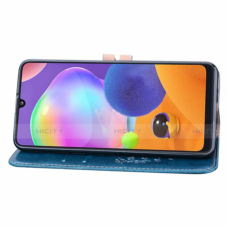 Custodia Portafoglio In Pelle Cover con Supporto L16 per Samsung Galaxy A31