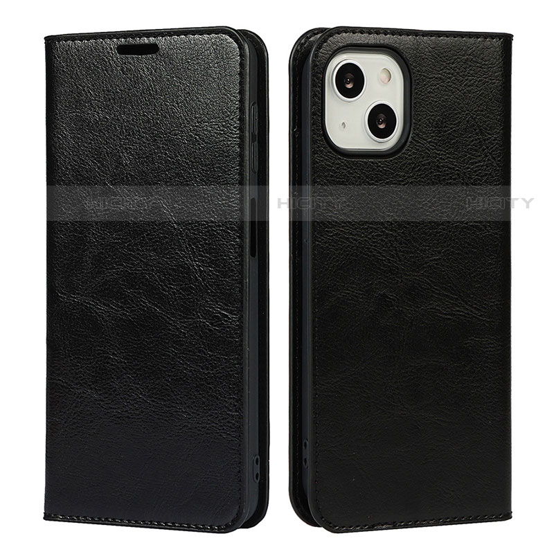 Custodia Portafoglio In Pelle Cover con Supporto L17 per Apple iPhone 13 Mini Nero