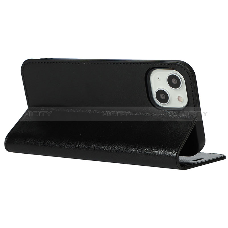 Custodia Portafoglio In Pelle Cover con Supporto L17 per Apple iPhone 15