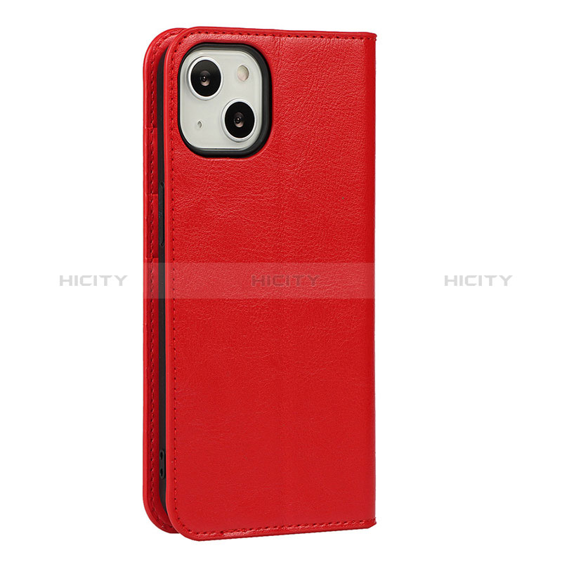 Custodia Portafoglio In Pelle Cover con Supporto L17 per Apple iPhone 15