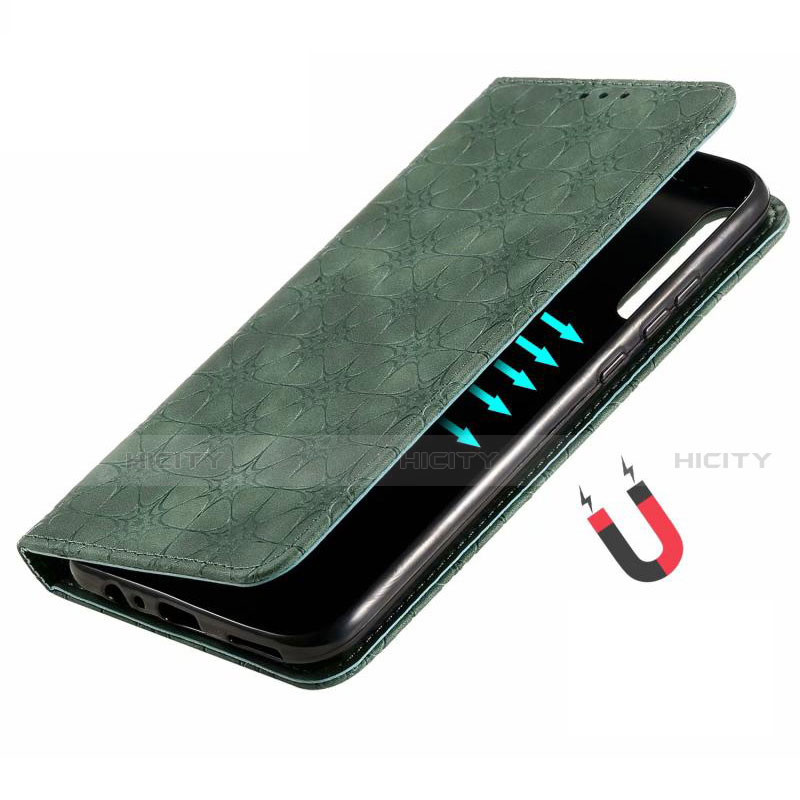 Custodia Portafoglio In Pelle Cover con Supporto L17 per Huawei P40 Lite E