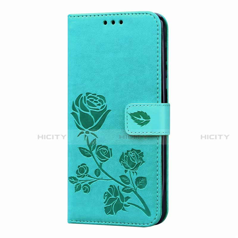 Custodia Portafoglio In Pelle Cover con Supporto L17 per Samsung Galaxy A31 Verde