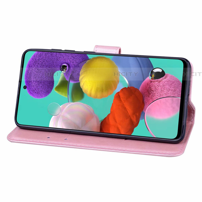 Custodia Portafoglio In Pelle Cover con Supporto L17 per Samsung Galaxy A51 5G