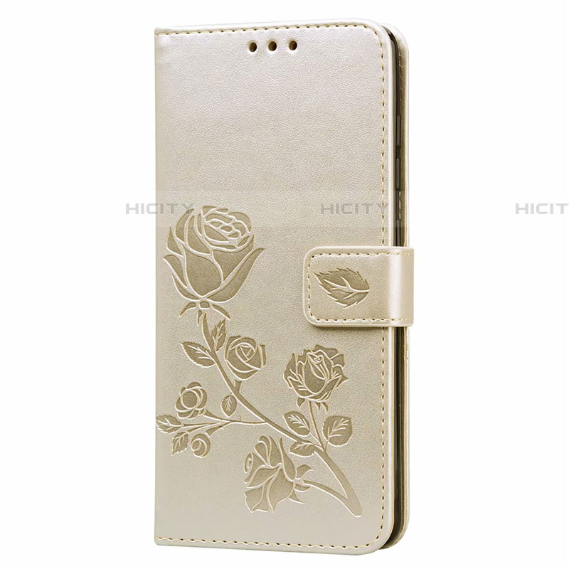 Custodia Portafoglio In Pelle Cover con Supporto L17 per Samsung Galaxy A51 5G Oro