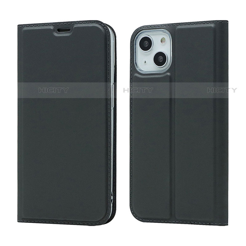 Custodia Portafoglio In Pelle Cover con Supporto L18 per Apple iPhone 13 Nero