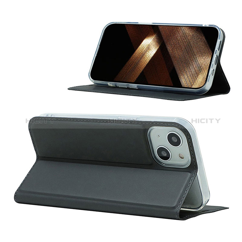 Custodia Portafoglio In Pelle Cover con Supporto L18 per Apple iPhone 15