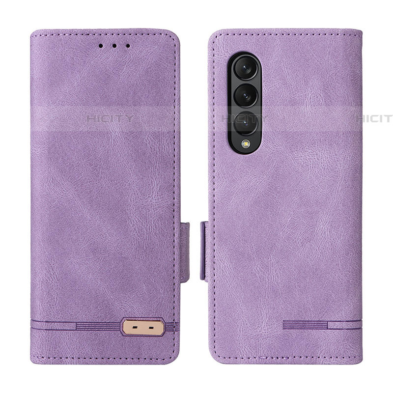 Custodia Portafoglio In Pelle Cover con Supporto L18Z per Samsung Galaxy Z Fold4 5G