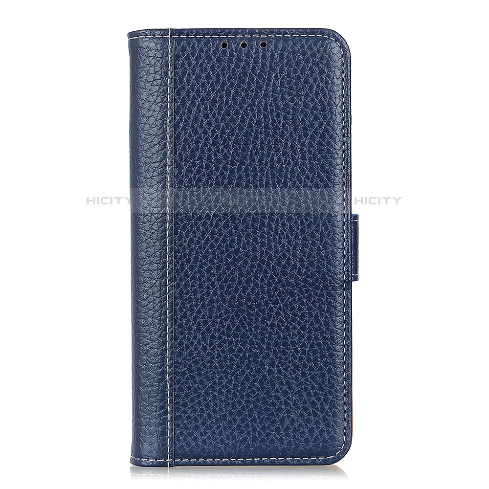 Custodia Portafoglio In Pelle Cover con Supporto L20 per Samsung Galaxy A71 5G Blu