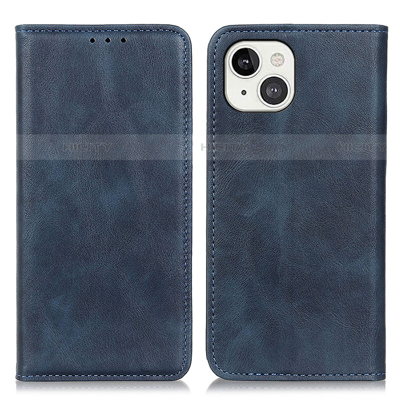 Custodia Portafoglio In Pelle Cover con Supporto L26 per Apple iPhone 13 Blu