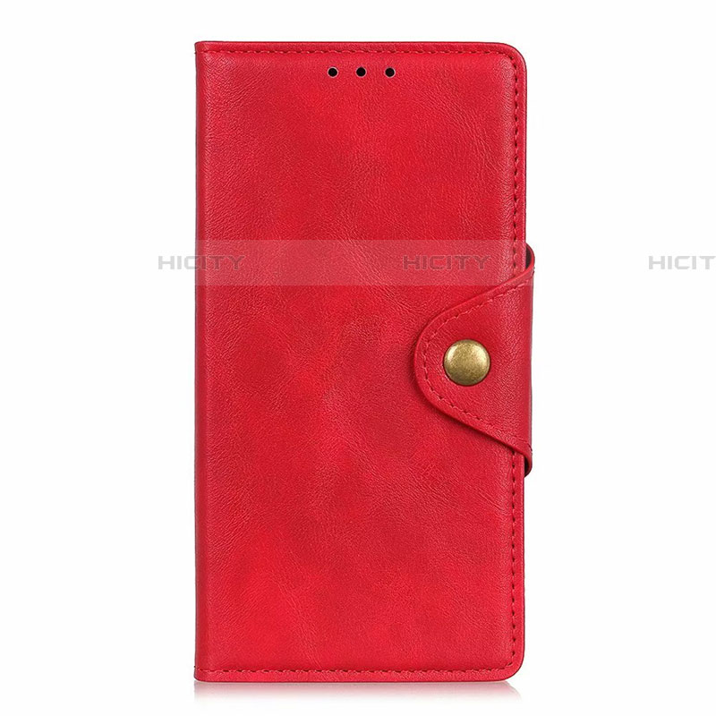 Custodia Portafoglio In Pelle Cover con Supporto L26 per Samsung Galaxy A71 5G Rosso