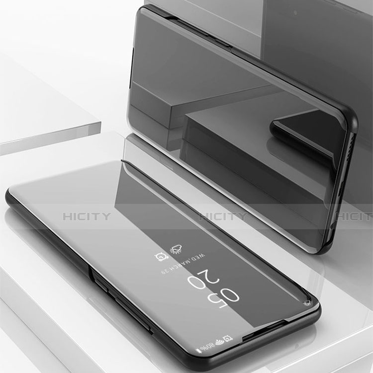 Custodia Portafoglio In Pelle Cover con Supporto Laterale Specchio Cover L02 per Huawei Nova 6 SE