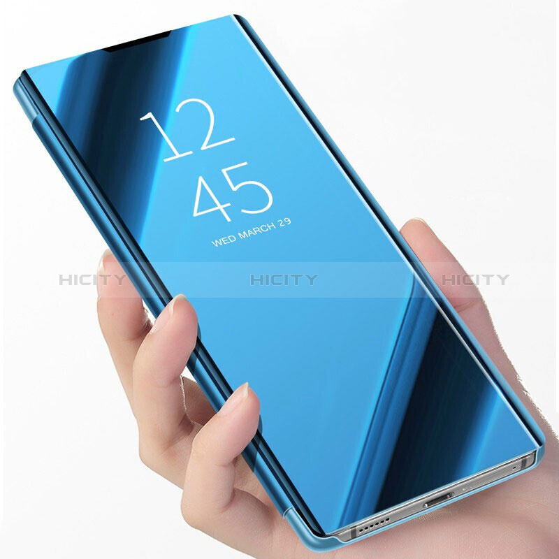 Custodia Portafoglio In Pelle Cover con Supporto Laterale Specchio Cover L02 per Samsung Galaxy A22s 5G