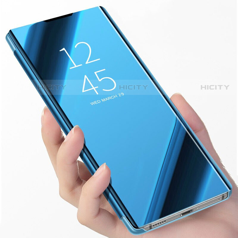 Custodia Portafoglio In Pelle Cover con Supporto Laterale Specchio Cover L03 per Samsung Galaxy S22 5G