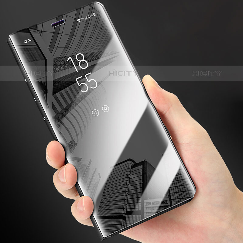 Custodia Portafoglio In Pelle Cover con Supporto Laterale Specchio Cover L04 per Samsung Galaxy M33 5G