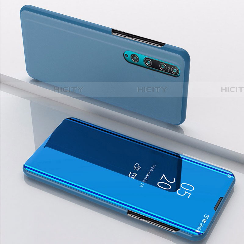 Custodia Portafoglio In Pelle Cover con Supporto Laterale Specchio Cover L04 per Xiaomi Mi 10