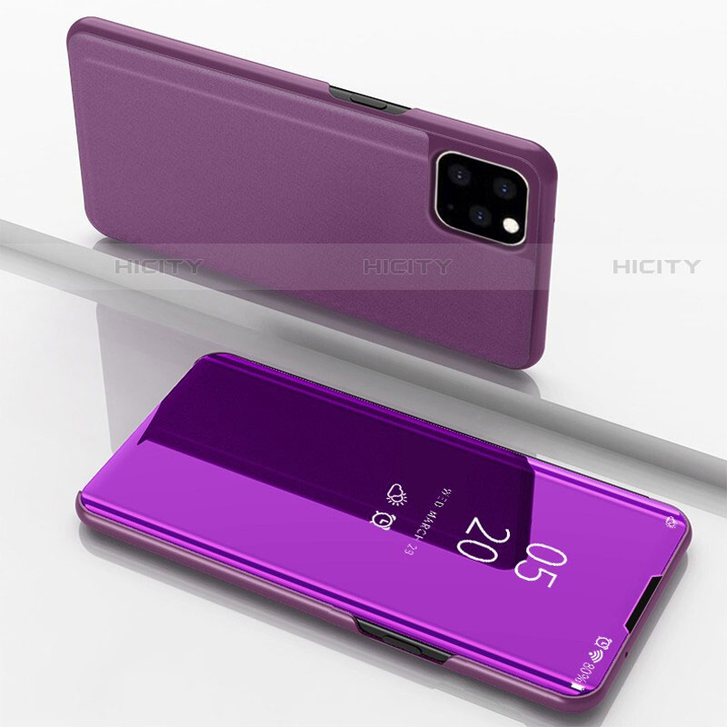 Custodia Portafoglio In Pelle Cover con Supporto Laterale Specchio Cover per Apple iPhone 11 Pro Max