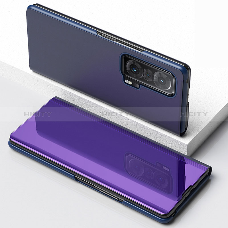 Custodia Portafoglio In Pelle Cover con Supporto Laterale Specchio Cover per Huawei Honor Magic V 5G