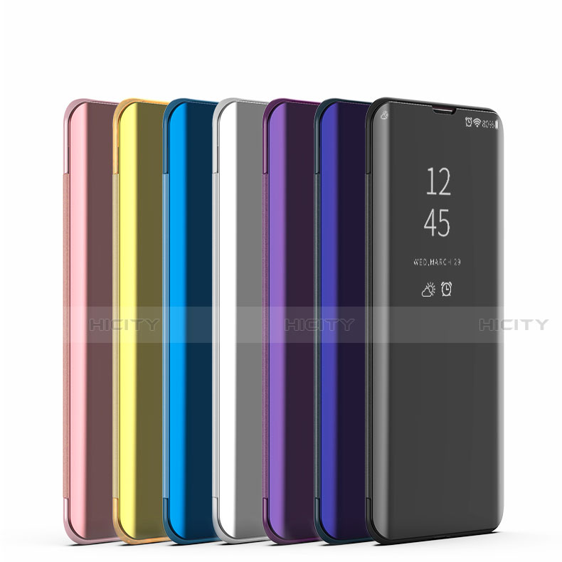 Custodia Portafoglio In Pelle Cover con Supporto Laterale Specchio Cover per Huawei Nova 2i