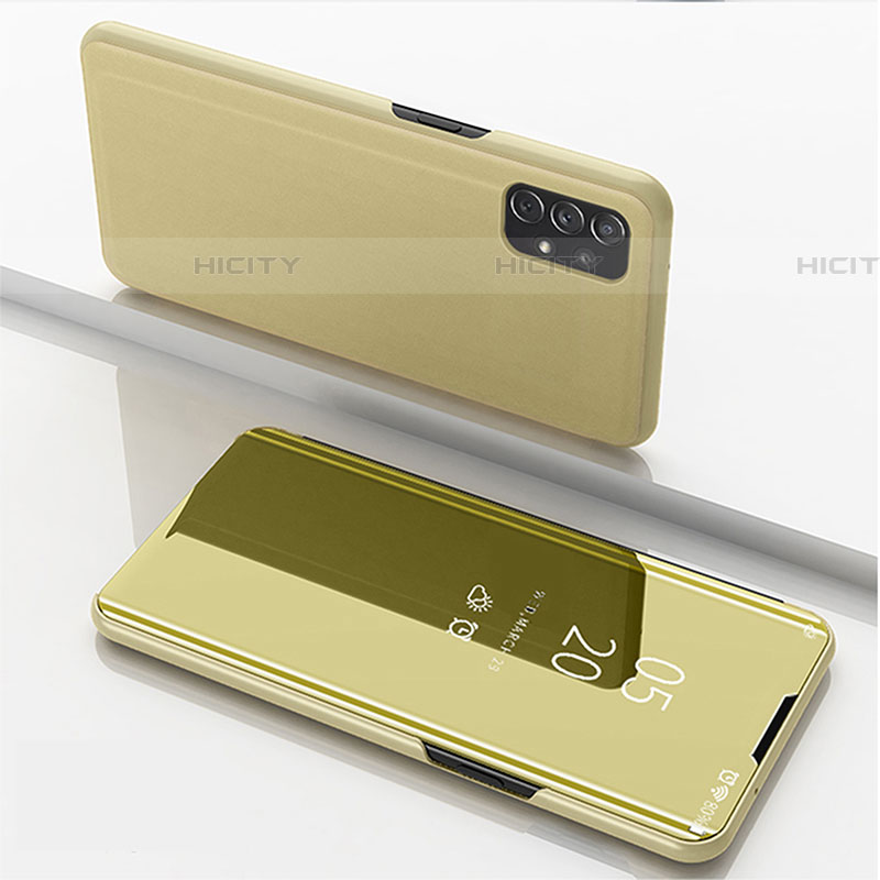 Custodia Portafoglio In Pelle Cover con Supporto Laterale Specchio Cover per Samsung Galaxy A72 4G