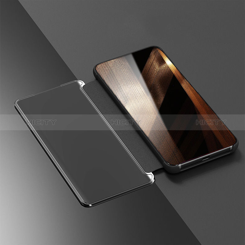 Custodia Portafoglio In Pelle Cover con Supporto Laterale Specchio Cover per Xiaomi Poco C50