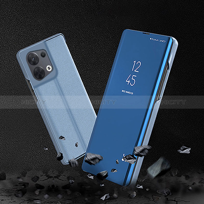 Custodia Portafoglio In Pelle Cover con Supporto Laterale Specchio Cover per Xiaomi Redmi Note 13 Pro 5G