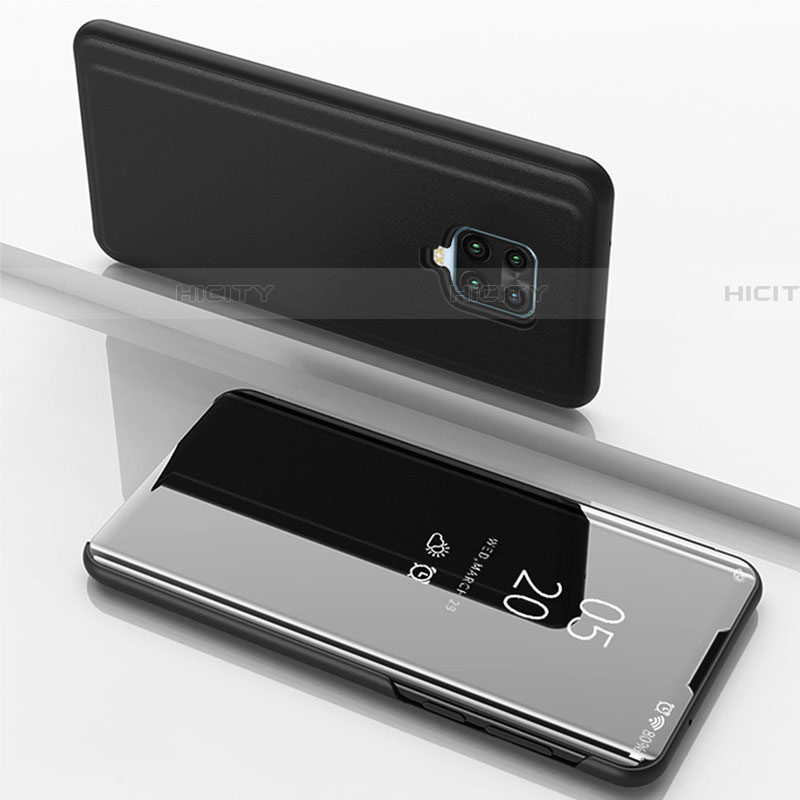 Custodia Portafoglio In Pelle Cover con Supporto Laterale Specchio Cover per Xiaomi Redmi Note 9S