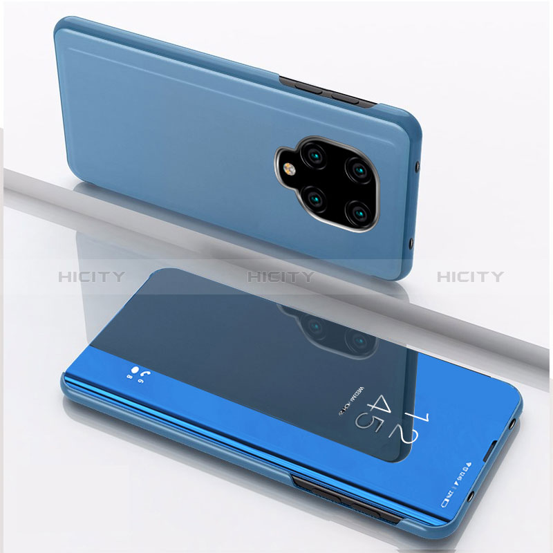 Custodia Portafoglio In Pelle Cover con Supporto Laterale Specchio Cover QH1 per Xiaomi Redmi Note 9 Pro