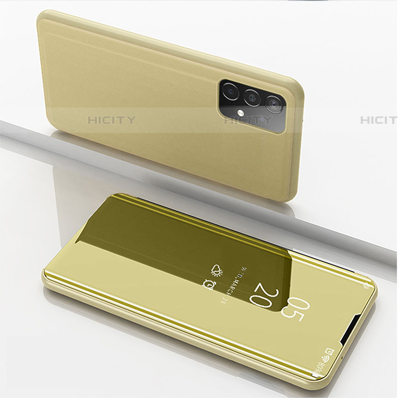 Custodia Portafoglio In Pelle Cover con Supporto Laterale Specchio Cover ZL1 per Samsung Galaxy A52 4G