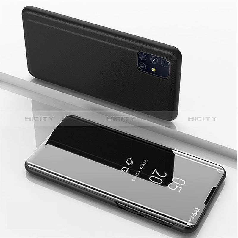 Custodia Portafoglio In Pelle Cover con Supporto Laterale Specchio Cover ZL1 per Samsung Galaxy M31s