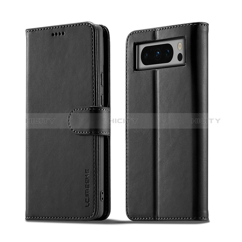 Custodia Portafoglio In Pelle Cover con Supporto LC1 per Google Pixel 8 Pro 5G