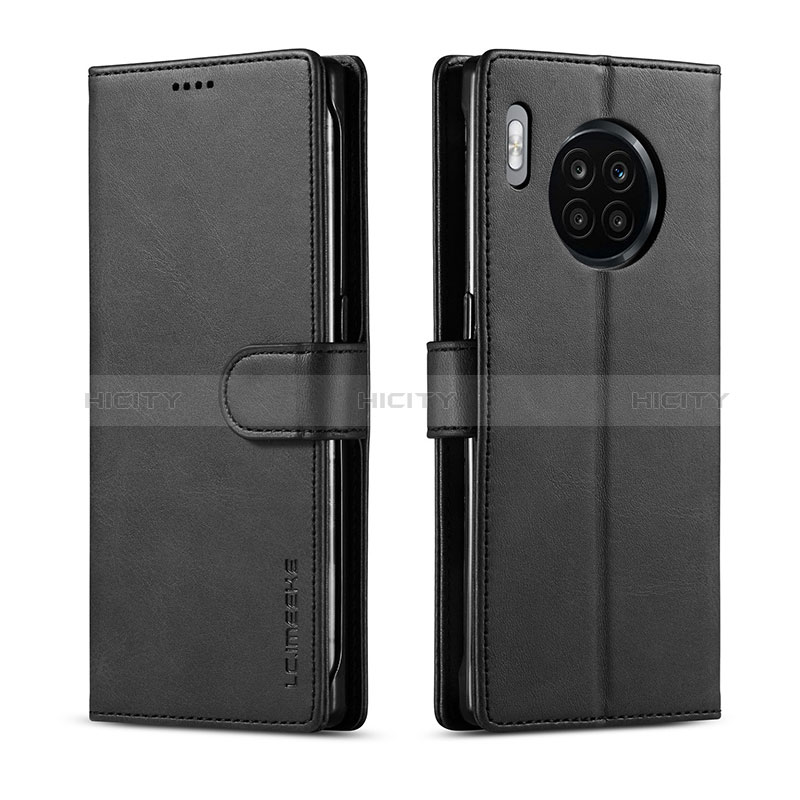 Custodia Portafoglio In Pelle Cover con Supporto LC1 per Huawei Honor 50 Lite