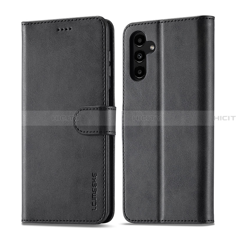 Custodia Portafoglio In Pelle Cover con Supporto LC1 per Samsung Galaxy A14 4G