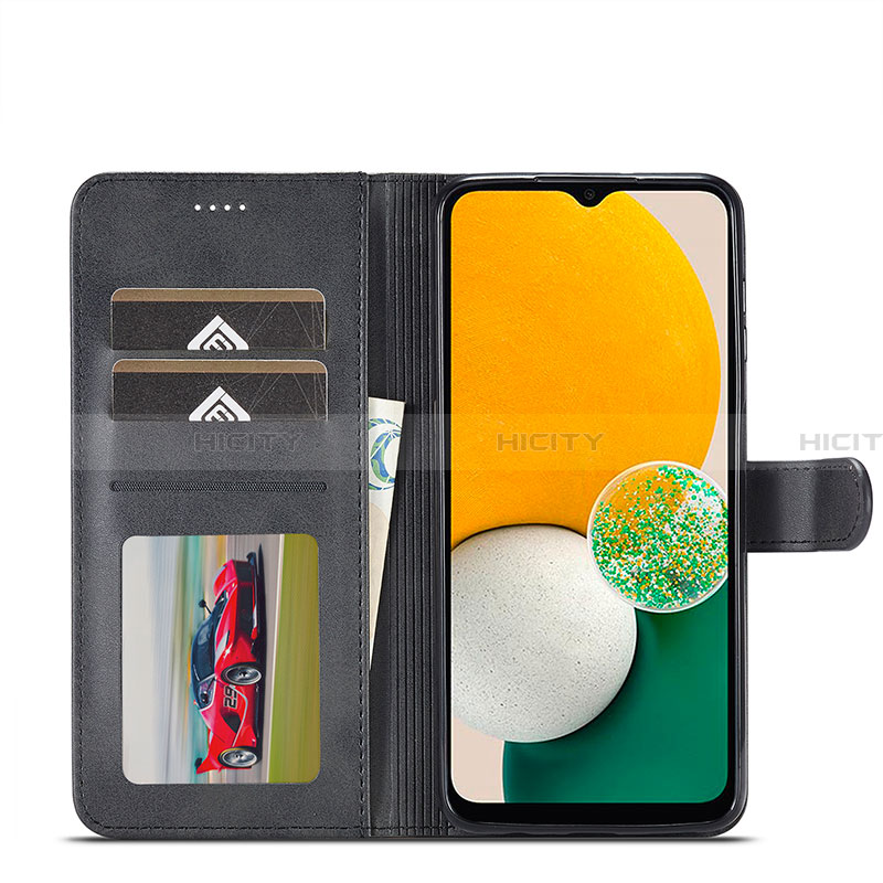 Custodia Portafoglio In Pelle Cover con Supporto LC1 per Samsung Galaxy A14 4G