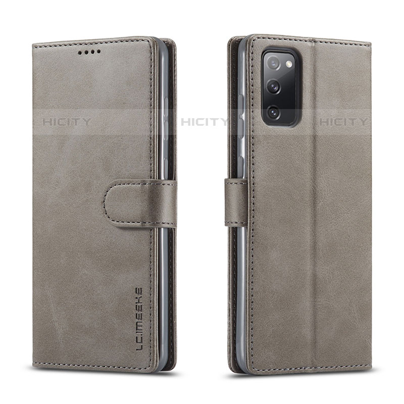 Custodia Portafoglio In Pelle Cover con Supporto LC1 per Samsung Galaxy M52 5G
