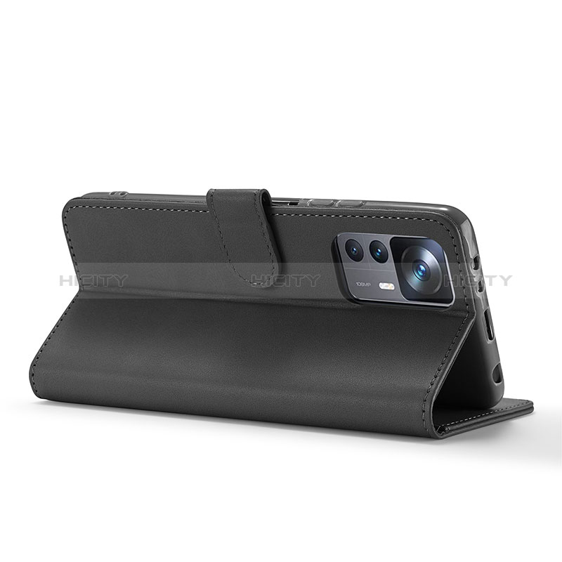 Custodia Portafoglio In Pelle Cover con Supporto LC1 per Xiaomi Mi 12T 5G