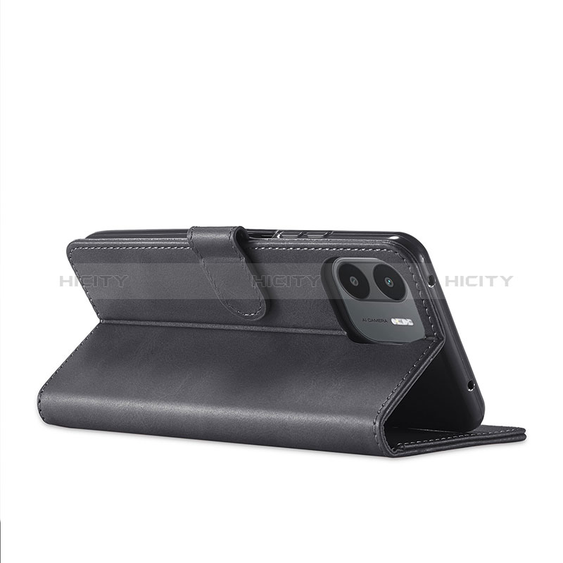 Custodia Portafoglio In Pelle Cover con Supporto LC1 per Xiaomi Poco C51