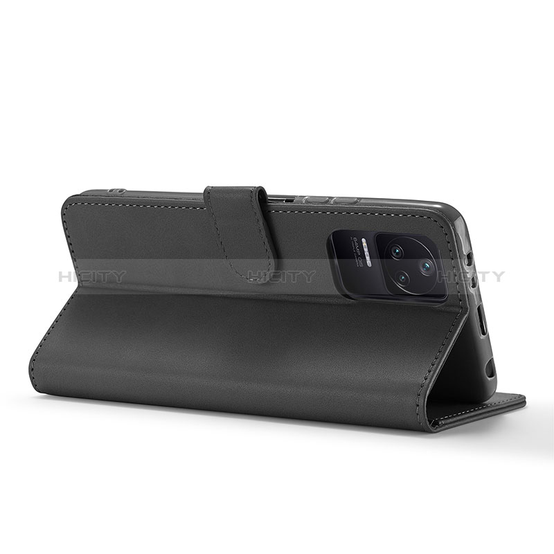 Custodia Portafoglio In Pelle Cover con Supporto LC1 per Xiaomi Poco F4 5G