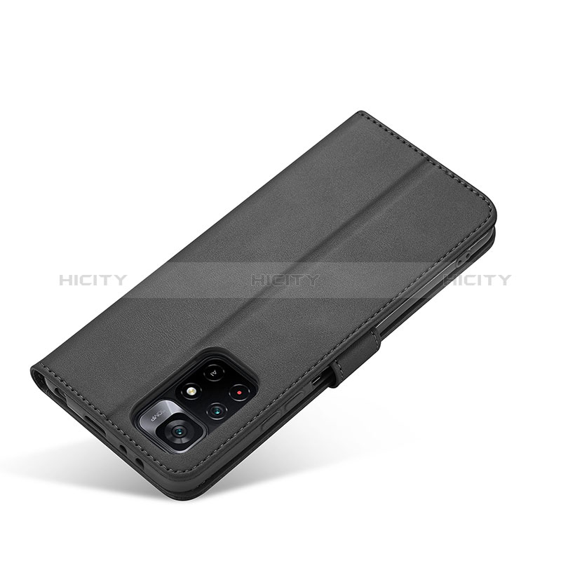 Custodia Portafoglio In Pelle Cover con Supporto LC1 per Xiaomi Poco M4 Pro 5G