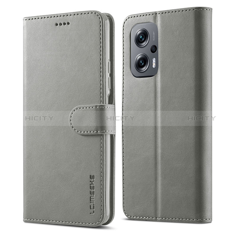 Custodia Portafoglio In Pelle Cover con Supporto LC1 per Xiaomi Redmi K50i 5G