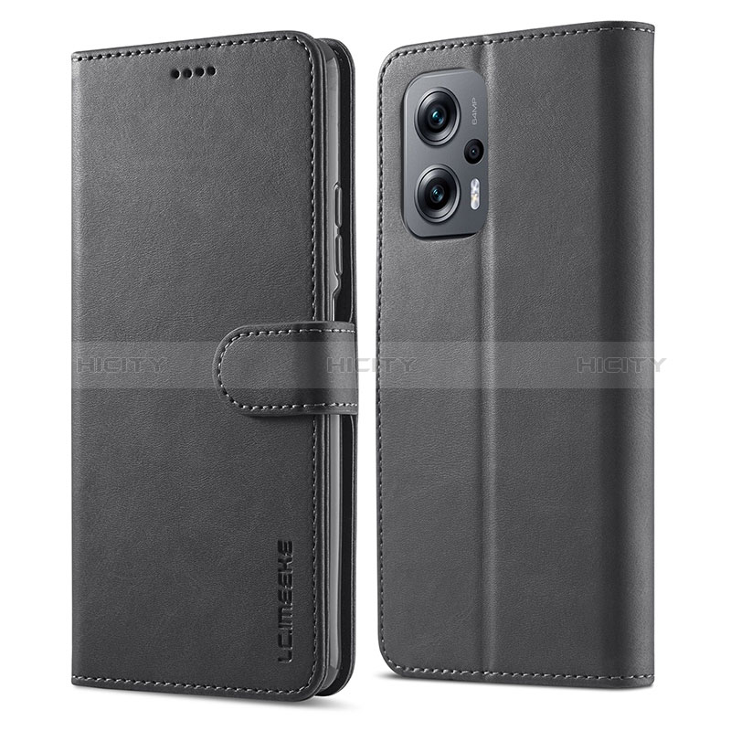 Custodia Portafoglio In Pelle Cover con Supporto LC1 per Xiaomi Redmi K50i 5G