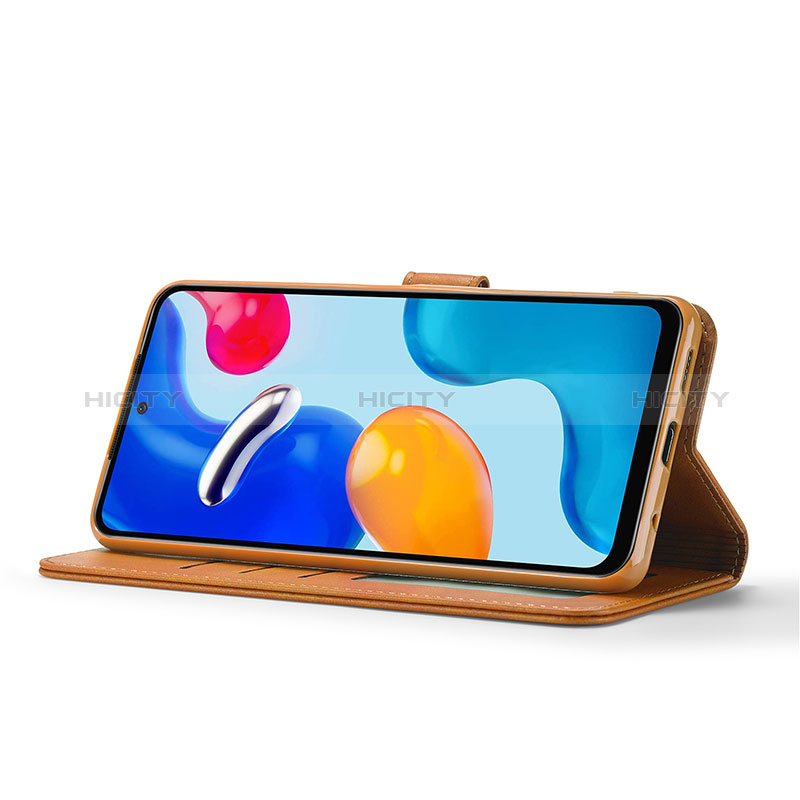 Custodia Portafoglio In Pelle Cover con Supporto LC1 per Xiaomi Redmi Note 11 Pro 4G