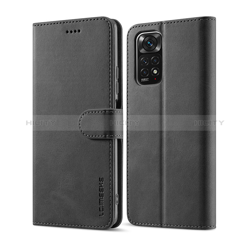 Custodia Portafoglio In Pelle Cover con Supporto LC1 per Xiaomi Redmi Note 11 Pro 4G