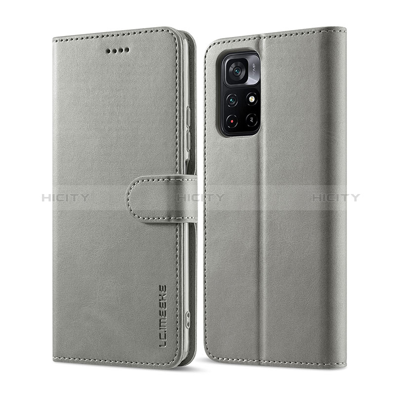 Custodia Portafoglio In Pelle Cover con Supporto LC1 per Xiaomi Redmi Note 11S 5G