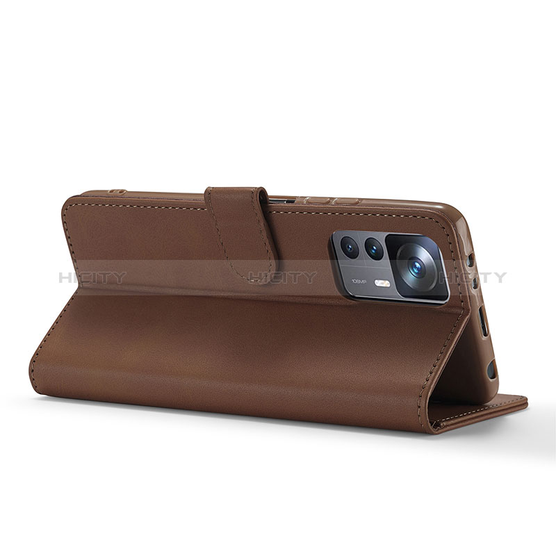 Custodia Portafoglio In Pelle Cover con Supporto LC2 per Xiaomi Mi 12T 5G