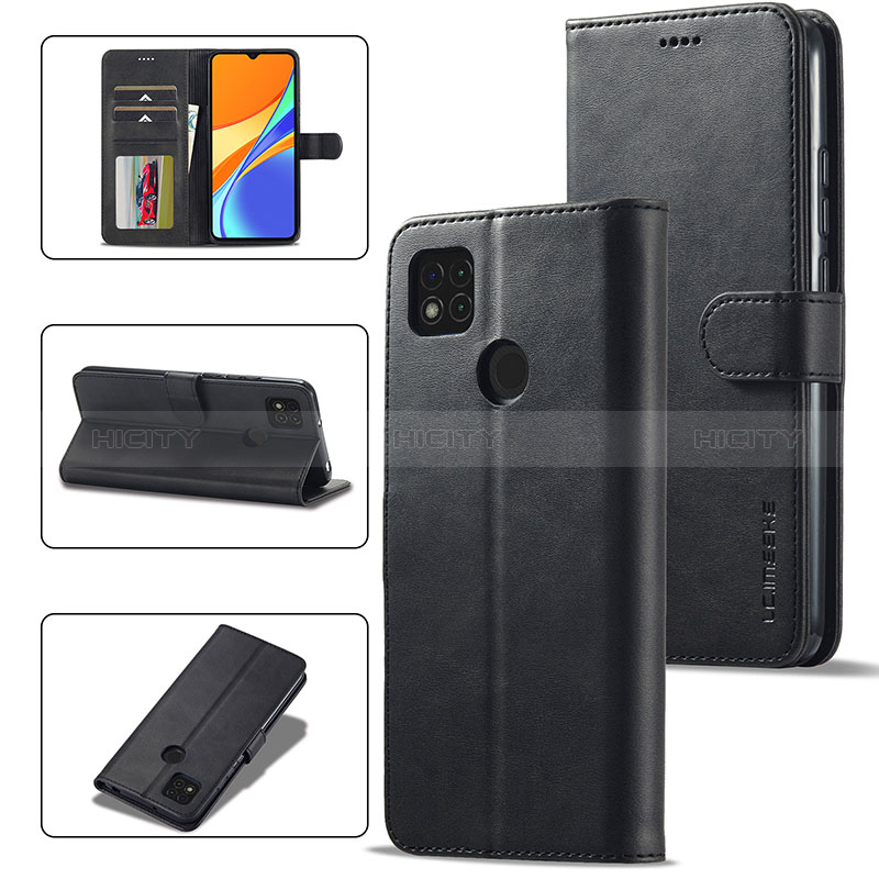 Custodia Portafoglio In Pelle Cover con Supporto LC2 per Xiaomi POCO C31