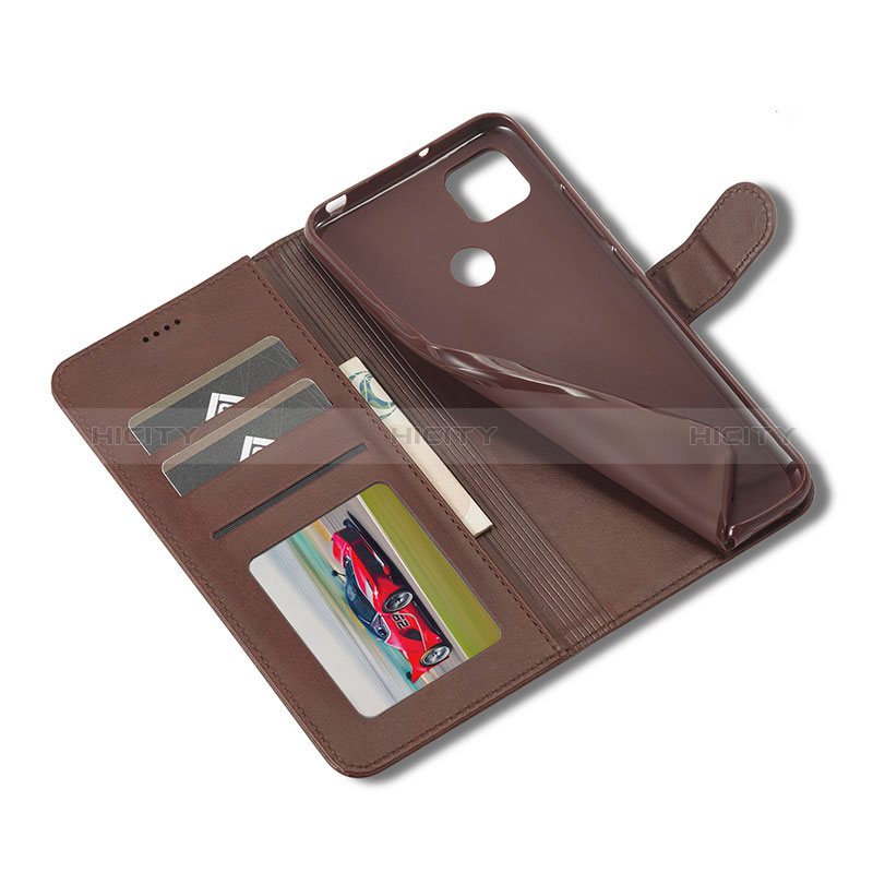 Custodia Portafoglio In Pelle Cover con Supporto LC2 per Xiaomi Redmi 9 Activ