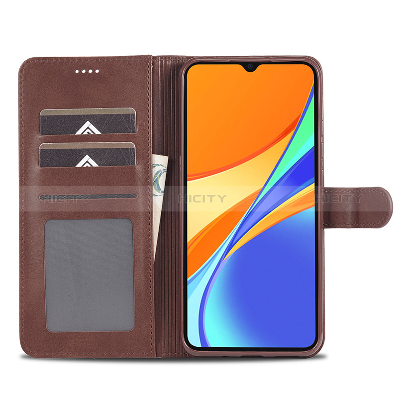 Custodia Portafoglio In Pelle Cover con Supporto LC2 per Xiaomi Redmi 9 Activ