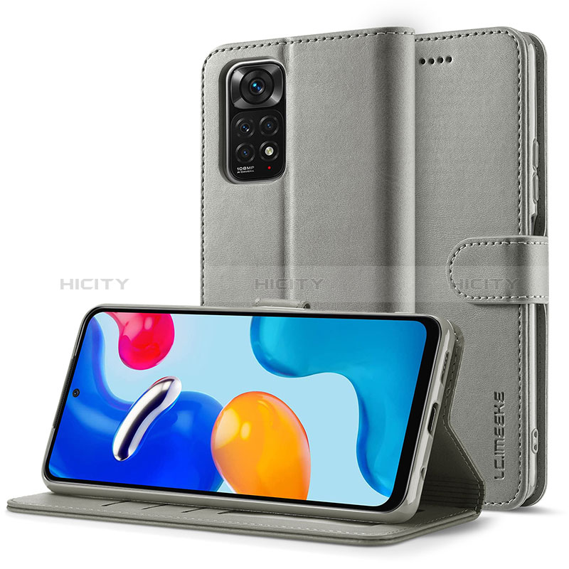 Custodia Portafoglio In Pelle Cover con Supporto LC2 per Xiaomi Redmi Note 11 Pro 4G