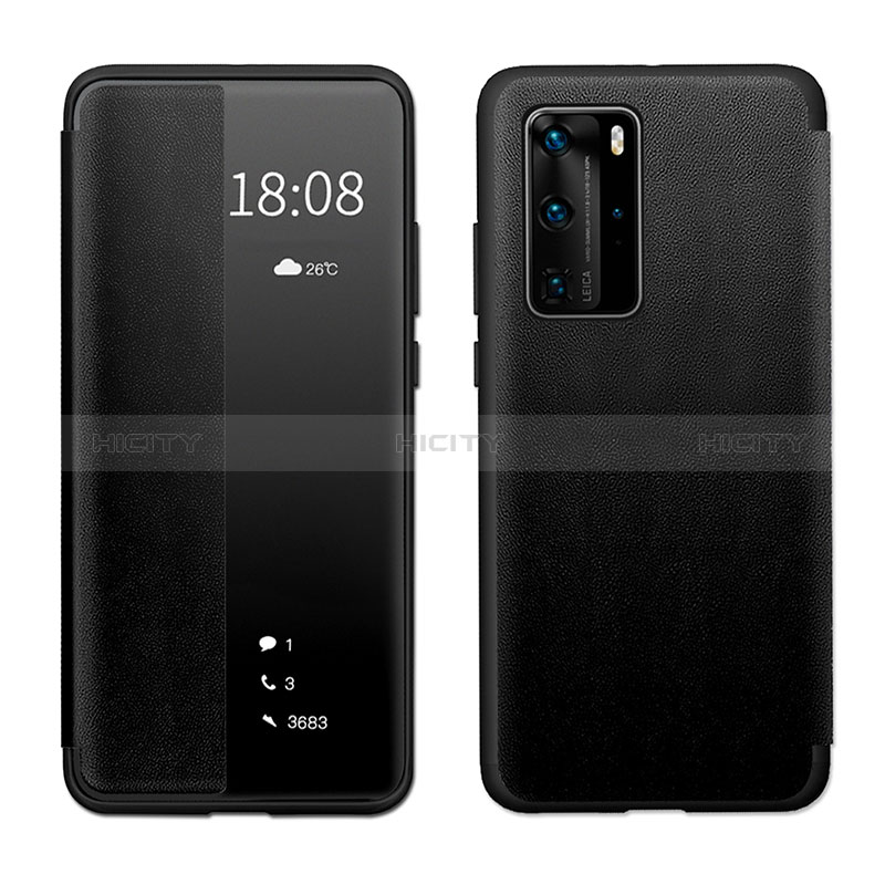 Custodia Portafoglio In Pelle Cover con Supporto LF1 per Huawei P40 Pro