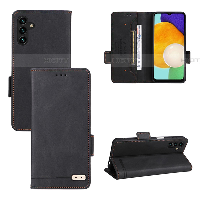 Custodia Portafoglio In Pelle Cover con Supporto LZ1 per Samsung Galaxy A04s